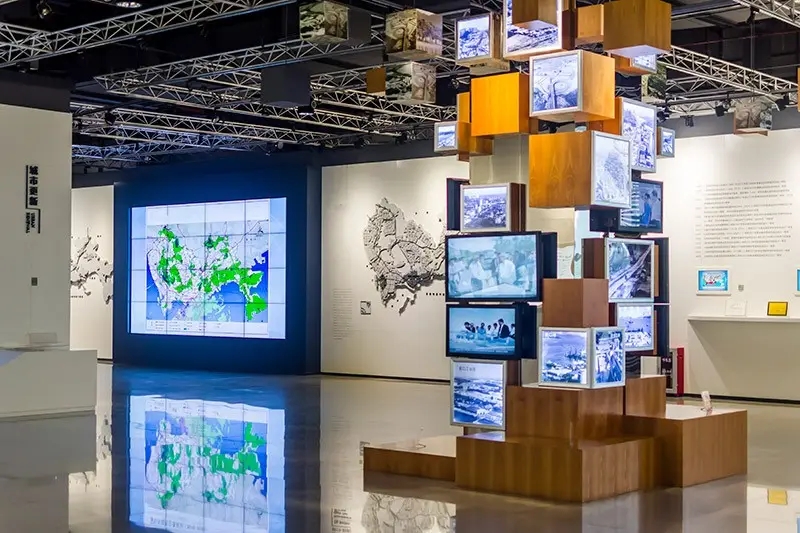 展廳設(shè)計(jì) ， 展廳 ，鑫時(shí)空